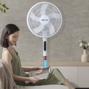 16" SOLAR STAND FAN (xm01)