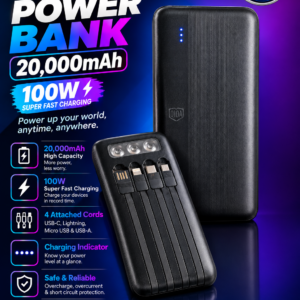 POWER BANK (20,000 mAh)